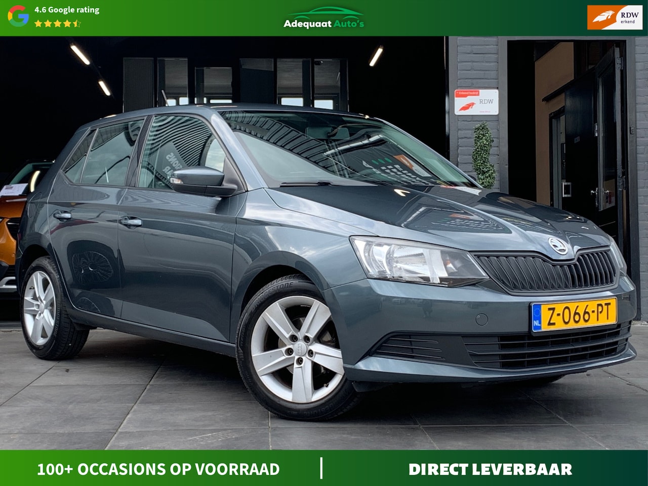 Skoda Fabia - 1.0 Active|Stoelverwarming|PDC|Airco|Bluetooth - AutoWereld.nl