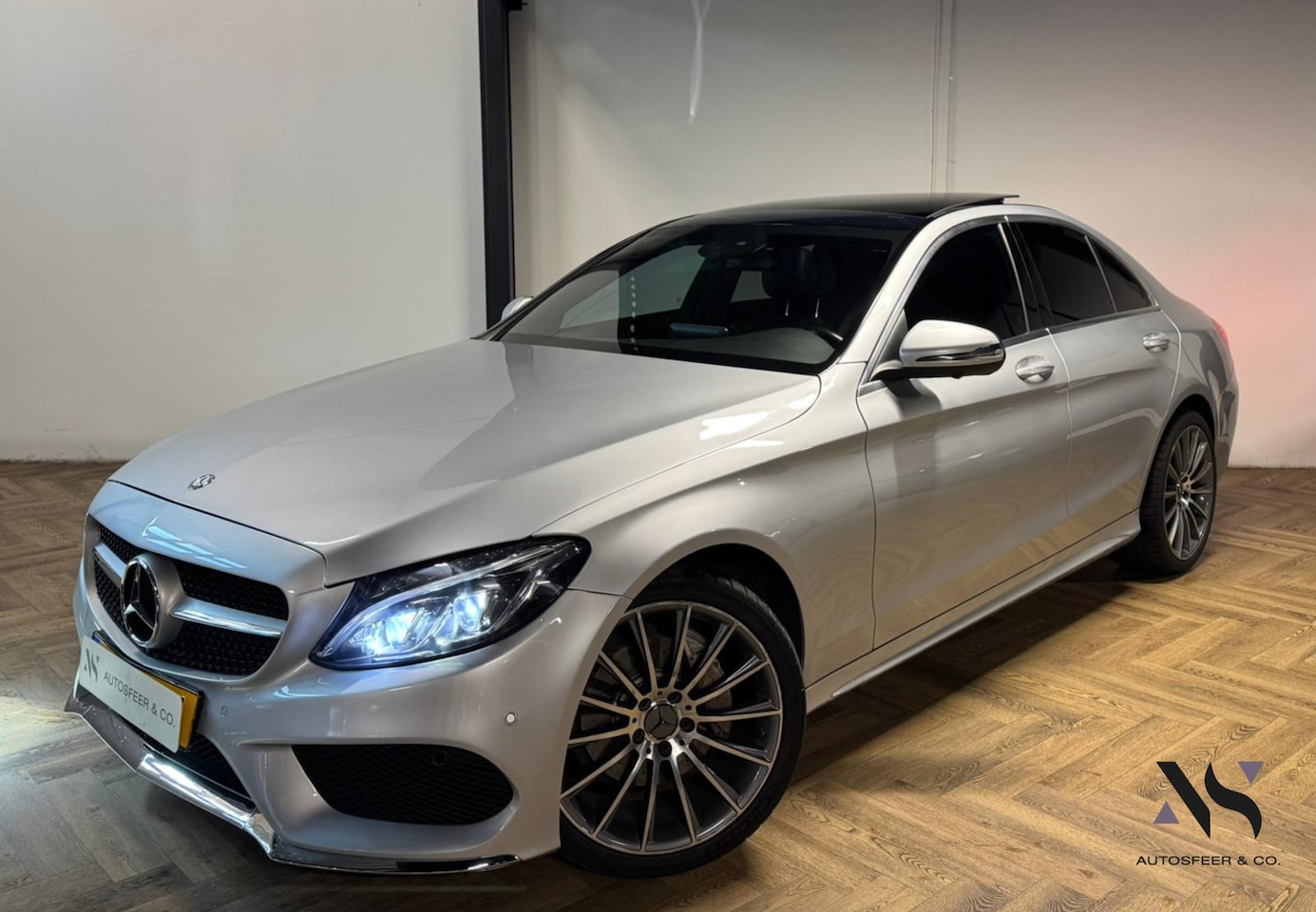 Mercedes-Benz C-klasse - 220 CDI Premium Plus PANO KEYLESS VOL' - AutoWereld.nl
