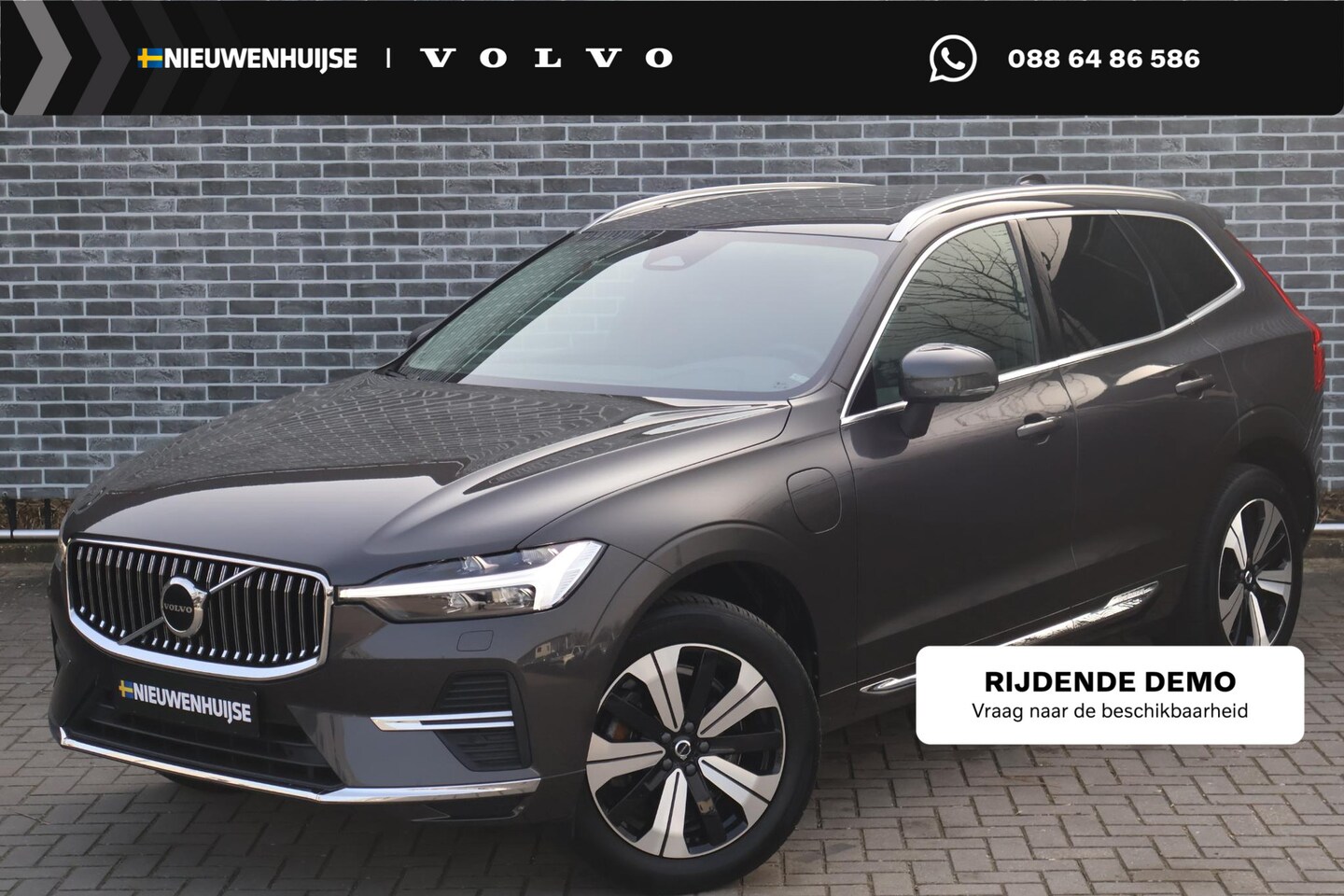 Volvo XC60 - 2.0 T6 Plug-in Hybrid AWD Plus Bright | Long Range PHEV | Panoramadak | Lederen bekleding - AutoWereld.nl
