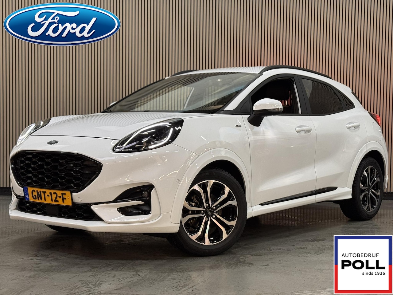 Ford Puma - 125pk ST-Line X Half Leer B&O Navi Camera Parking pack Privacy glass All Season Banden - AutoWereld.nl