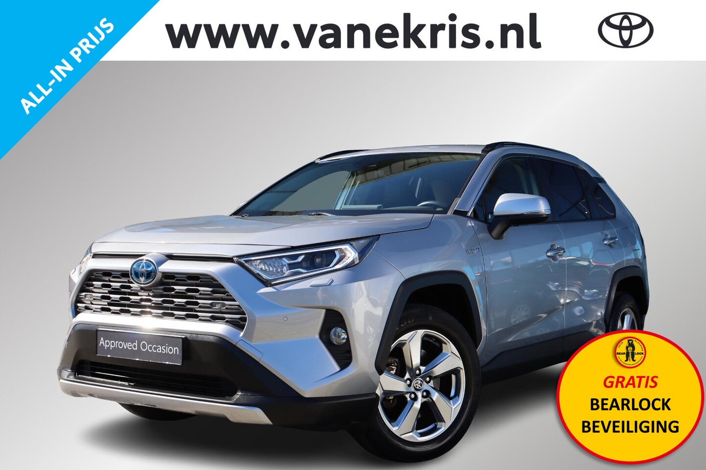 Toyota RAV4 - 2.5 Hybrid Executive Leder, Stoel/Stuur verwarming, Apple Carplay Android Auto - AutoWereld.nl
