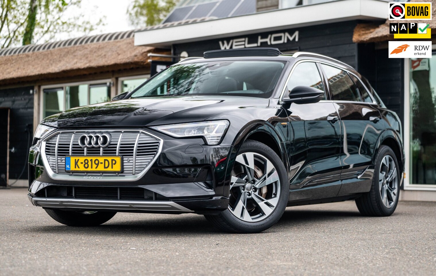 Audi e-tron - E-tron 50 quattro Launch edition plus 71 kWh I Pano I S-line I Camera I Leder I - AutoWereld.nl