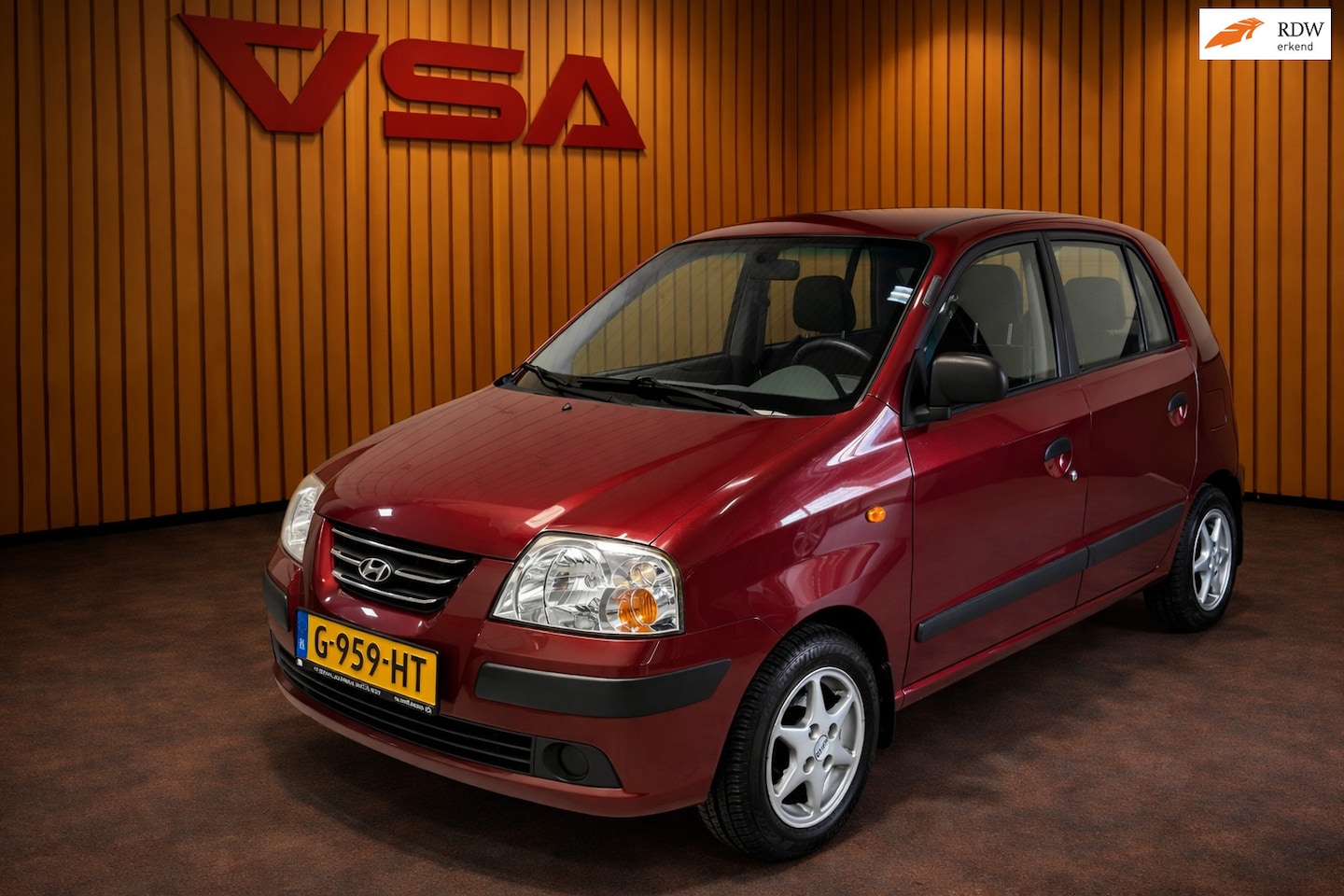 Hyundai Atos - 1.1i Active Young|Stuurbekrachtiging|5 deurs|zuinig|Onderhoud|Nieuwe uitlaat|4-seizoen ban - AutoWereld.nl