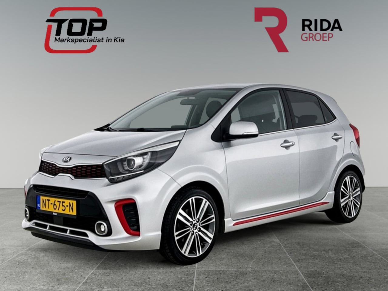 Kia Picanto - 1.2 CVVT GT-Line | Stoel/stuurwielverwarming | Climate control | - AutoWereld.nl