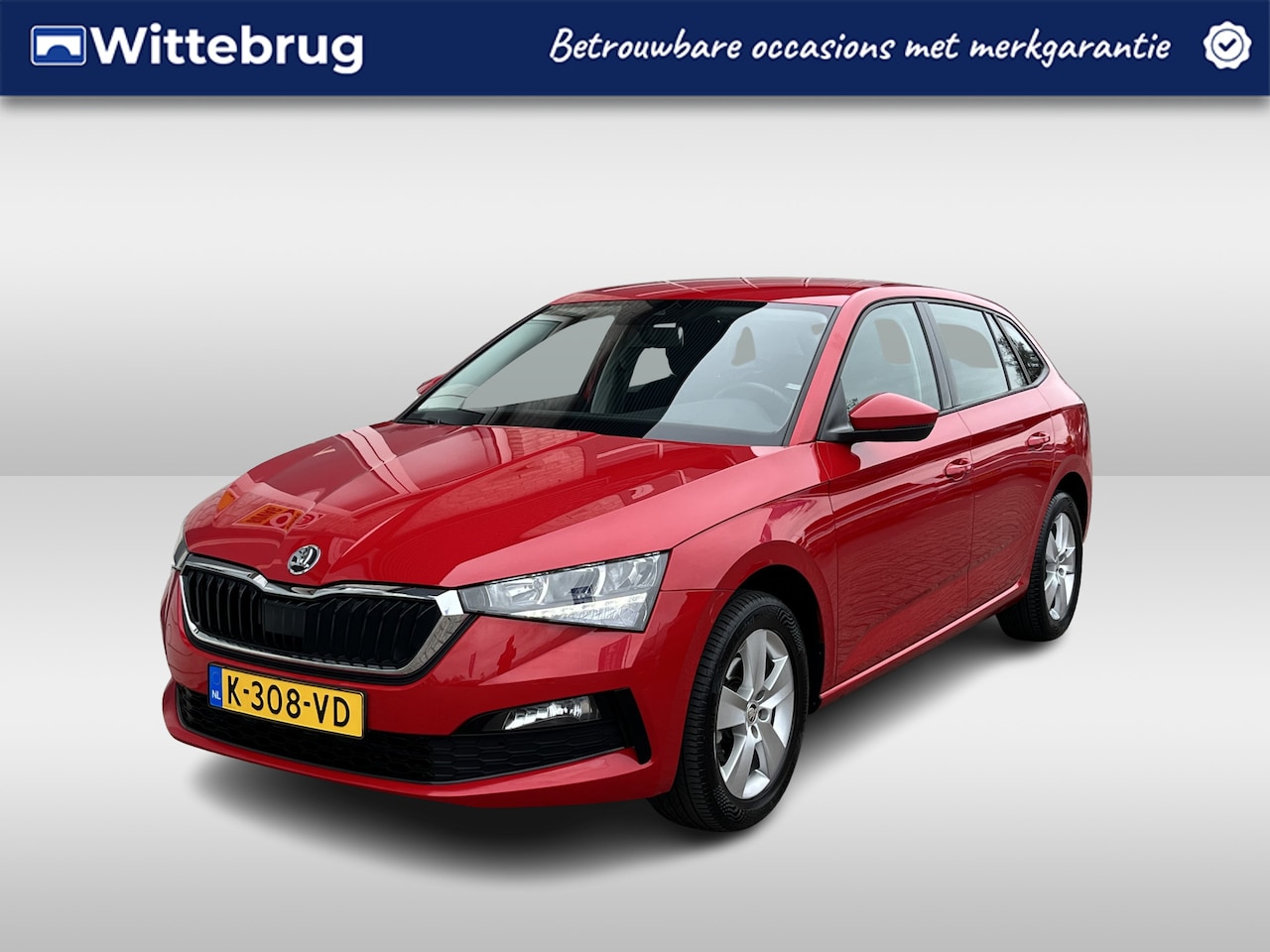Skoda Scala - 1.0 TSI Ambition / CRUISE/ AIRCO/ SMARTLINK/ DAB/ AUTOM. VERLICHTING/ MULTIMEDIA/ 16"LMV - AutoWereld.nl