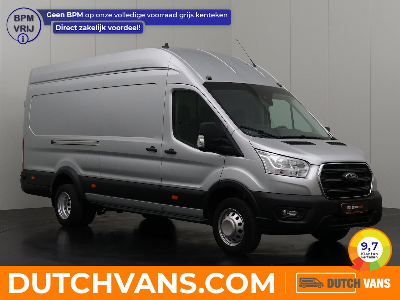 Ford Transit - 2.0TDCi 170PK L4H3 Jumbo | Dubbellucht | Multimedia | Camera | 3500Kg Trekgewicht - AutoWereld.nl