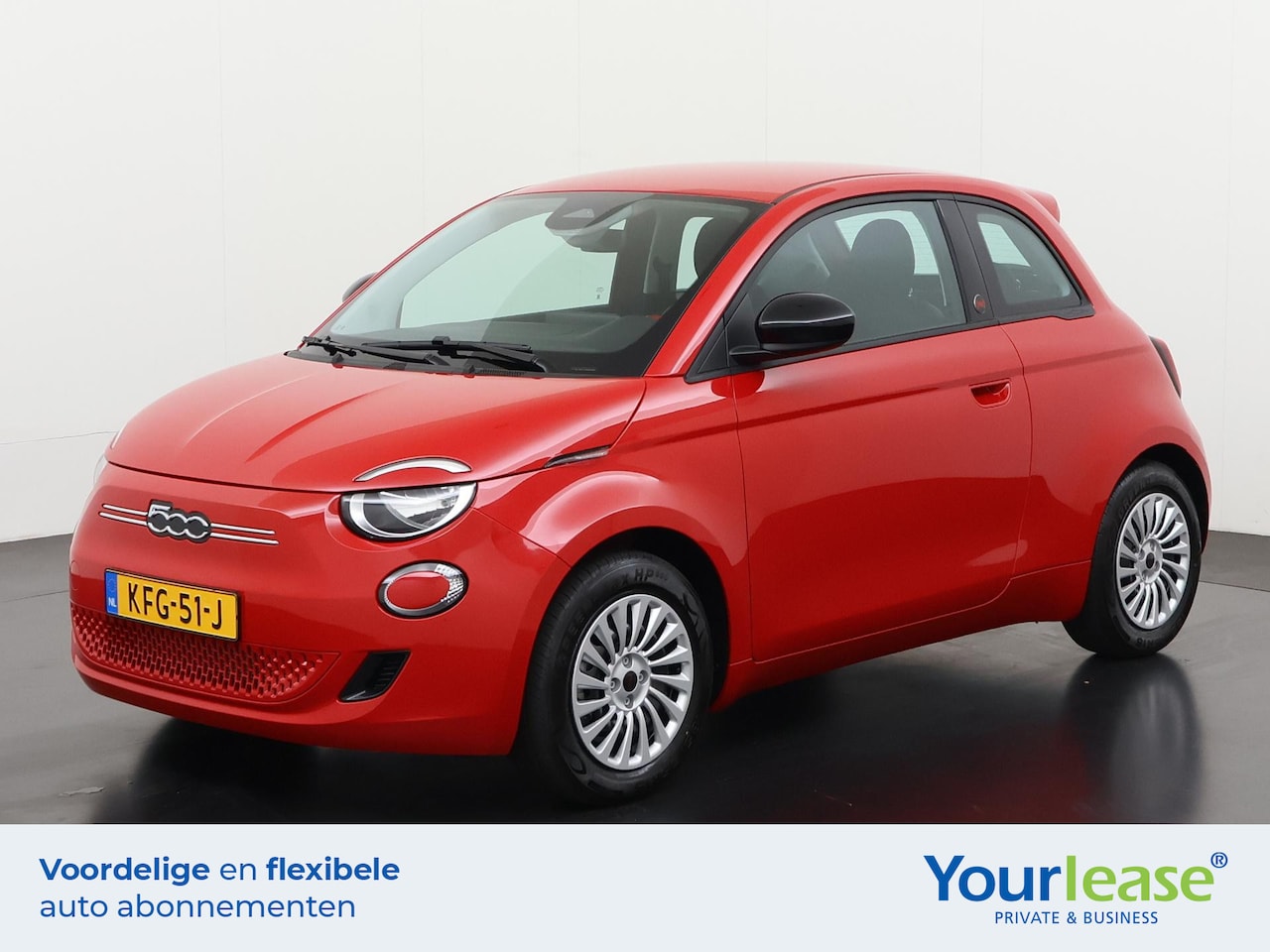 Fiat 500 - RED 42 kWh | All-in 435,- Private Lease | Direct uit voorraad - AutoWereld.nl