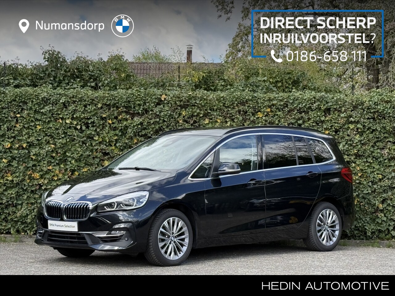 BMW 2-serie Gran Tourer - 216i 7p. | Luxury line | Navi Plus | Camera | Head up | Trekhaak | Leder | HiFi - AutoWereld.nl