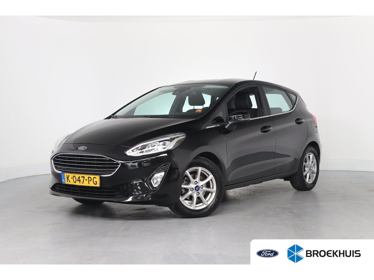 Ford Fiesta - 1.0 EcoBoost Titanium | Automaat! | Dealer Onderhouden! | Navi By App | Parkeersensoren | - AutoWereld.nl