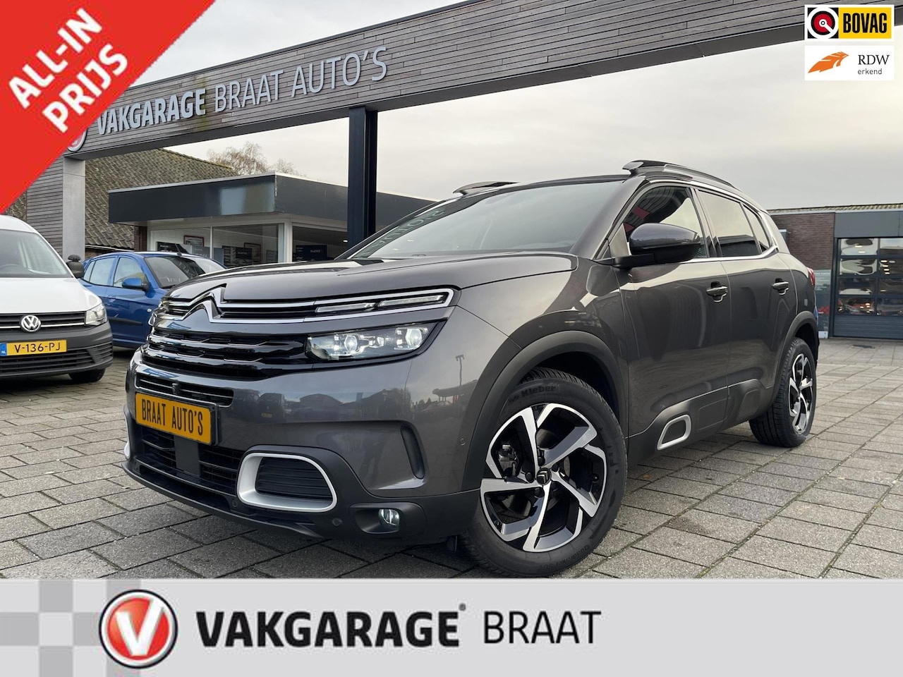 Citroën C5 Aircross - 1.2 l CRUISE ADAP. l TREKHAAK l RIJKLAAR! - AutoWereld.nl