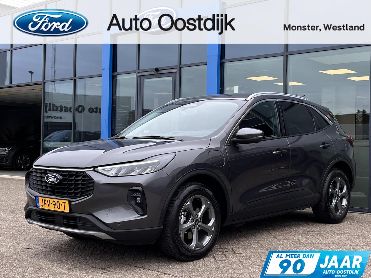 Ford Kuga - 2.5 PHEV Titanium 243PK All Season Banden 2100KG Trekgewicht Cruise Climate Draadloos Carp - AutoWereld.nl