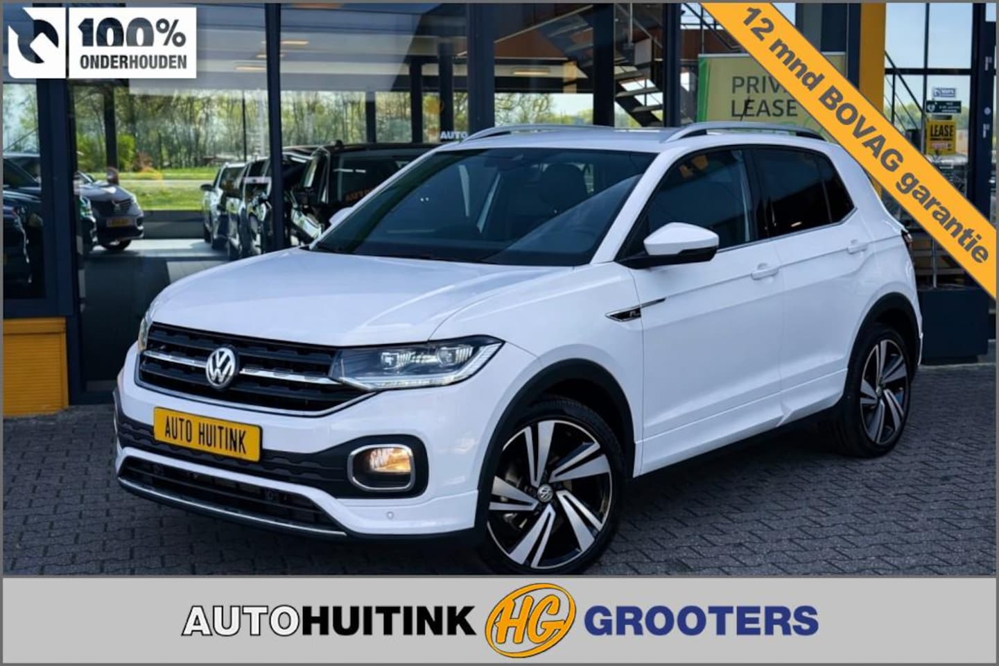 Volkswagen T-Cross - 1.0 TSI 110 pk DSG Style R-Line - camera - navi - sensoren - AutoWereld.nl