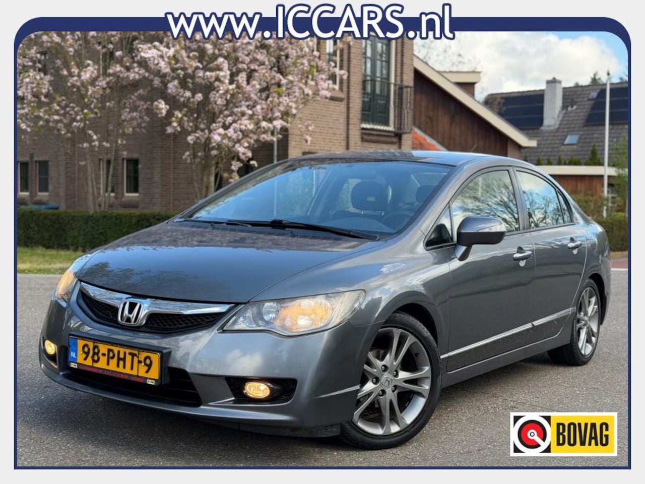 Honda Civic - 1.3 Hybride Automaat - Navi - Airco - 2011 !!! - AutoWereld.nl