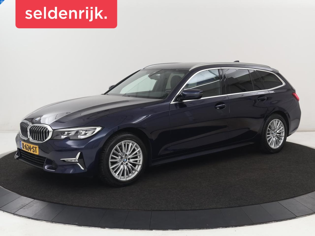 BMW 3-serie Touring - 318i Luxury Line | Sportstoelen | Leder | Carplay | Live Cockpit | Sfeerverlichting | Trek - AutoWereld.nl