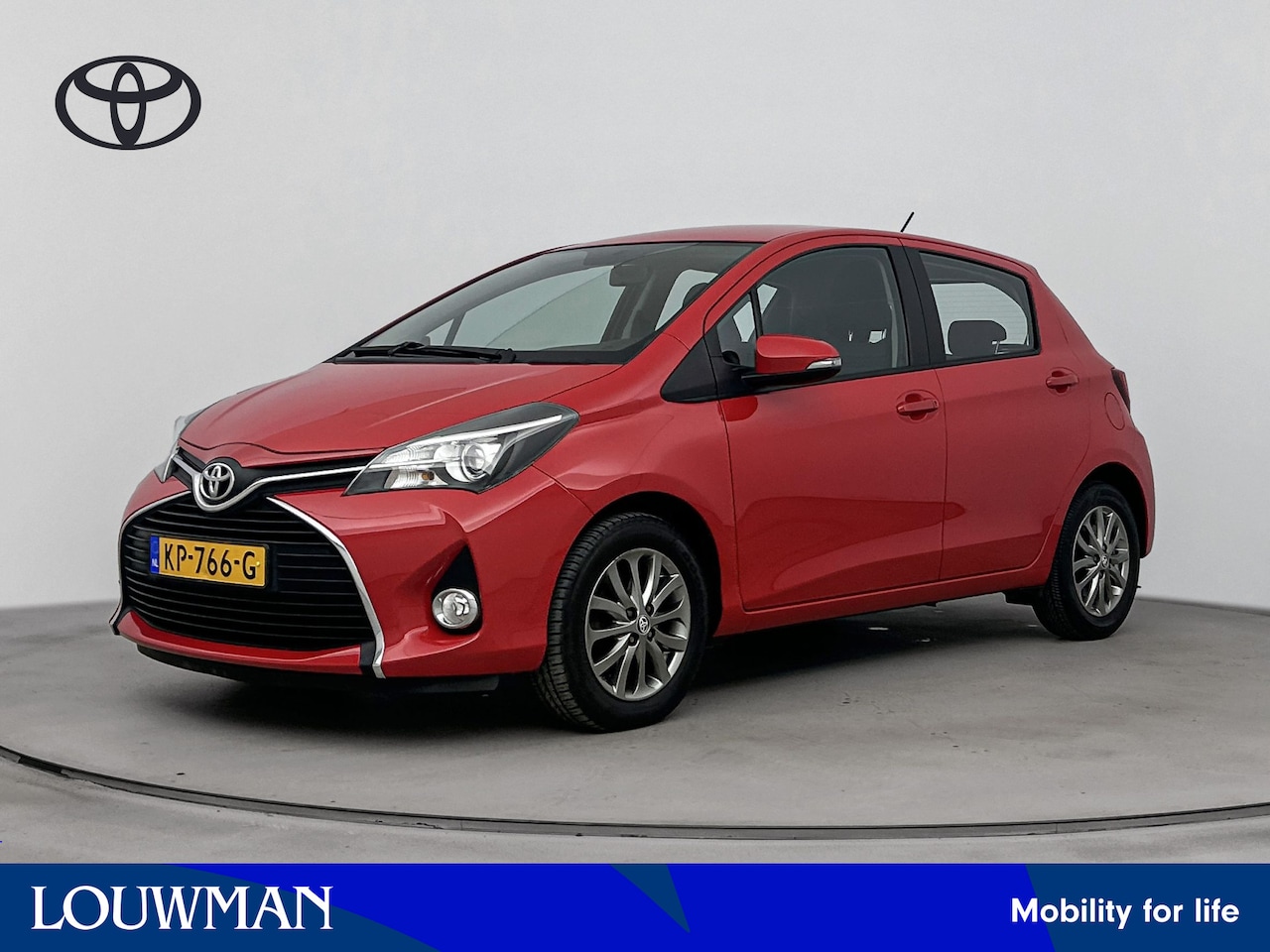 Toyota Yaris - 1.3 VVT-i Aspiration 5-Drs Automaat | Parkeercamera | Bluetooth | Cruise Control | Mistlam - AutoWereld.nl