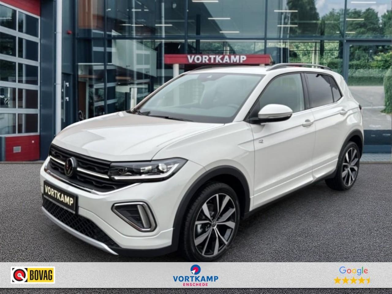 Volkswagen T-Cross - 1.0 TSI DSG R-LINE afn.TREKHAAK/CAMERA/ACC/STOELVERW/CARPLAY - AutoWereld.nl