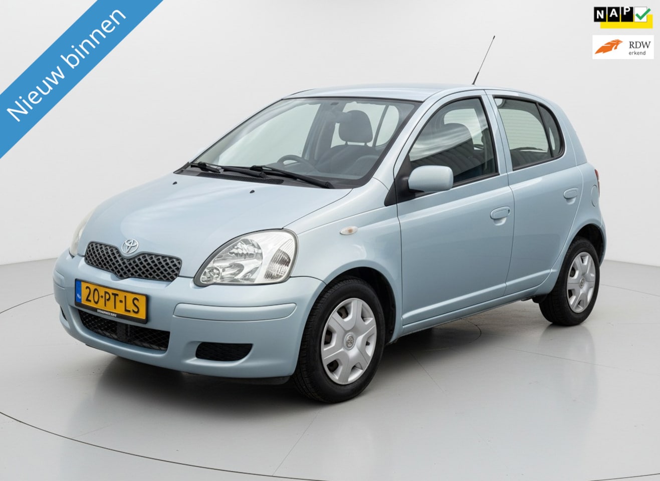 Toyota Yaris - 1.3 VVT-i Sol 5-Derus|Automaat|Airco!! - AutoWereld.nl