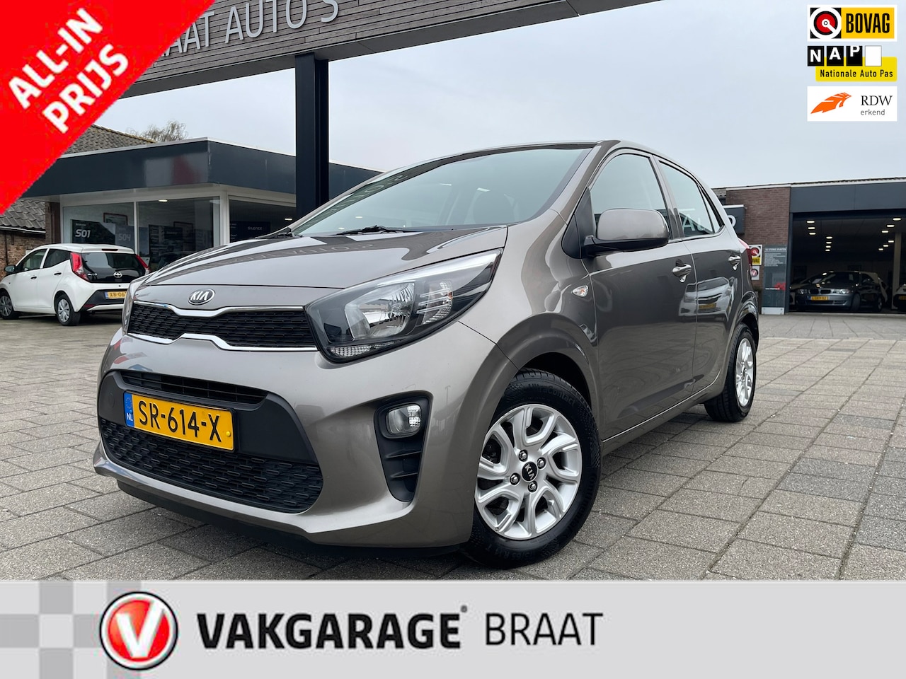 Kia Picanto - 1.0 l CARPLAY l NAVI l CAMERA l AIRO l RIJKLAAR! - AutoWereld.nl