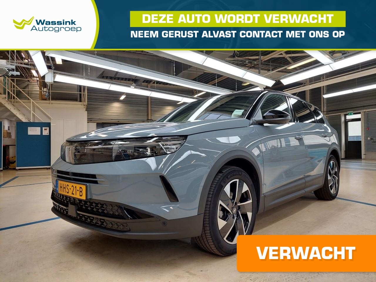 Opel Grandland - 1.2 Turbo Hybrid 145pk eDCT GS | Navigatie | Parkeercamera | LED | - AutoWereld.nl