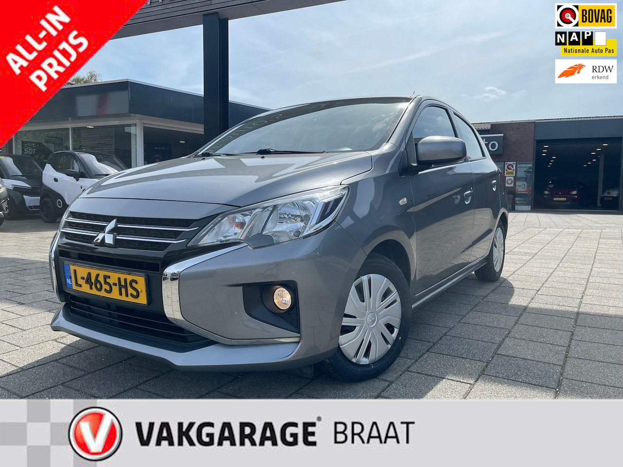 Mitsubishi Space Star - 1.2 l CARPLAY l DAB l AIRCO l RIJKLAAR! - AutoWereld.nl