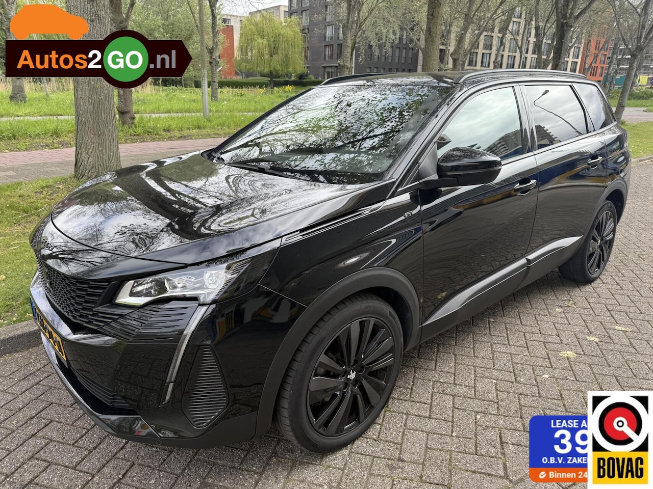 Peugeot 5008 - 1.2 PureTech GT I BlackLine I AppleCarplay Android Auto I 360 Camera I Navi I 7persoons I - AutoWereld.nl