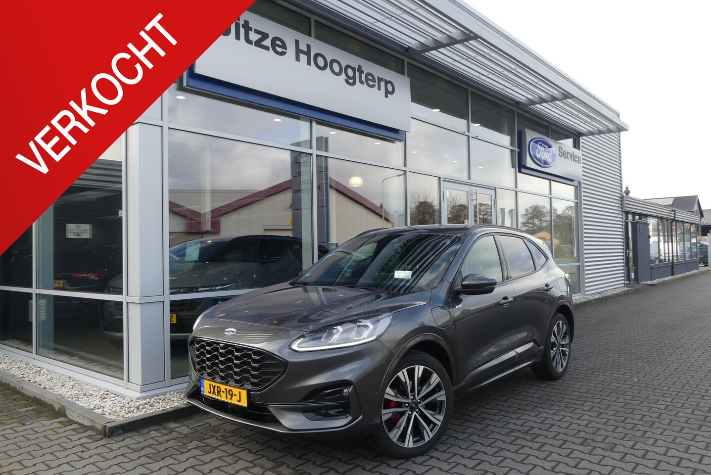 Ford Kuga - 2.5 PHEV ST-Line X TREKHAAK AFNEEMBAAR (1.500KG), HUD, WINTER PACK, ADAPT. CRUISE, CLIMA, - AutoWereld.nl