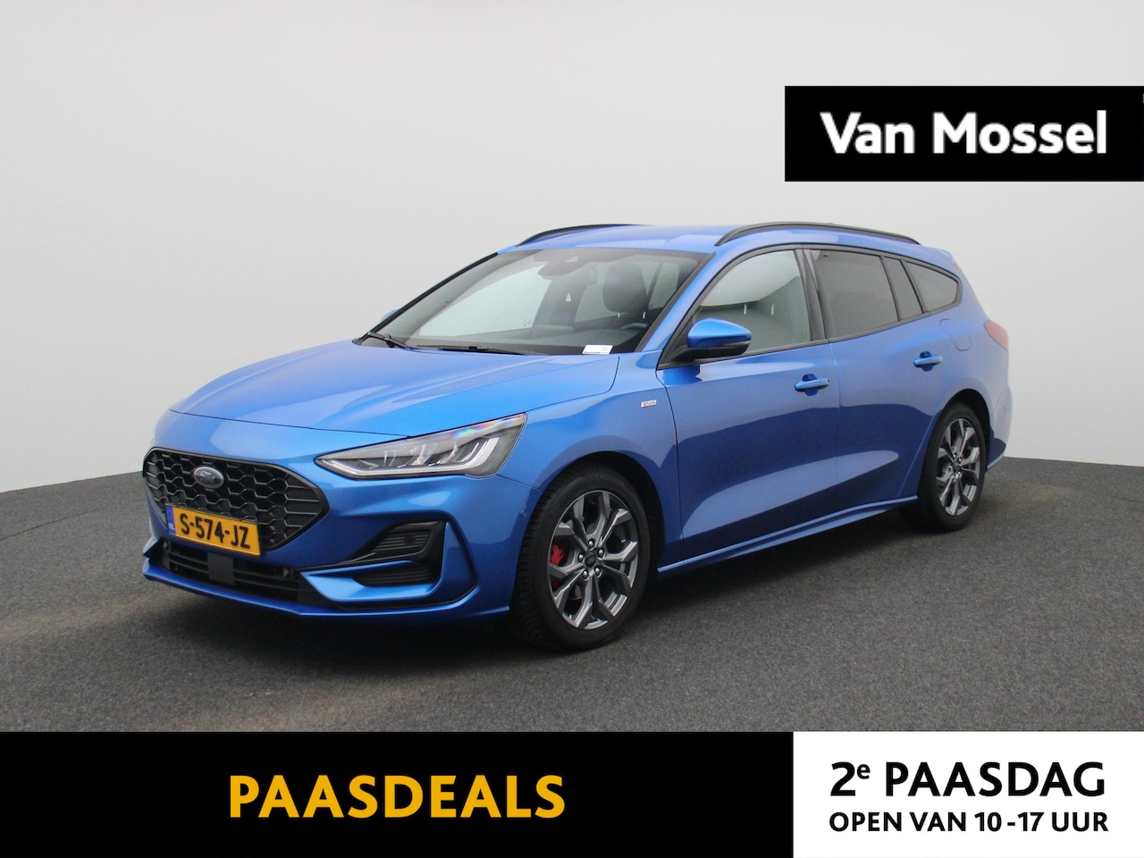 Ford Focus Wagon - 1.0 EcoBoost Hybrid ST Line Style | Automaat | Clima | Camera + PDC | Winterpack | NAVI | - AutoWereld.nl