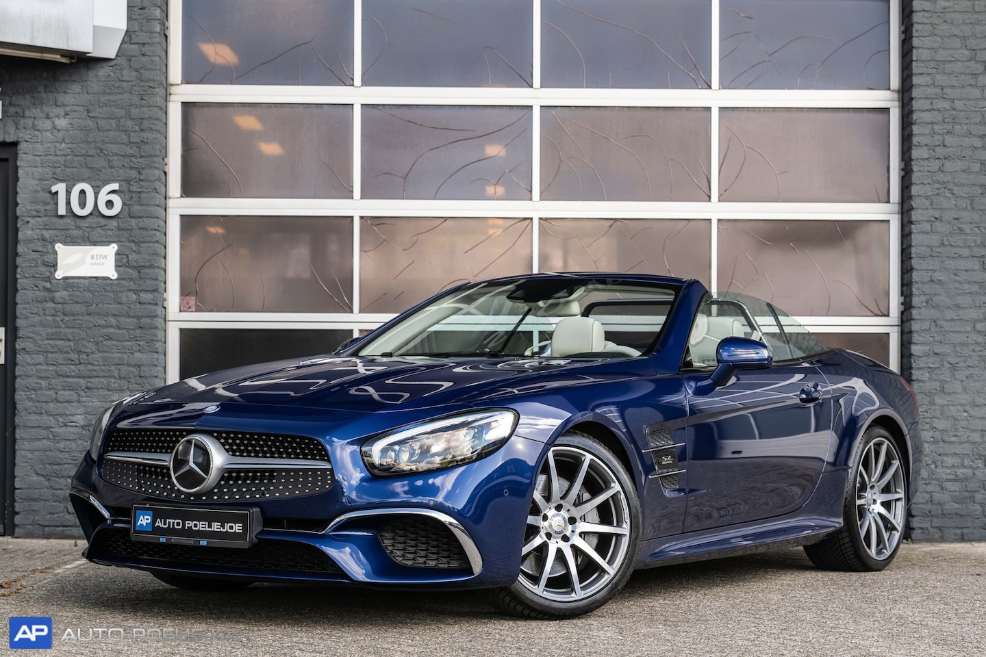 Mercedes-Benz SL-klasse Cabrio - 400 AMG, Designo Edition, Pano, ACC, Harman Cardon, 20LM, Massage, Comfort-Chasis, Airco, - AutoWereld.nl