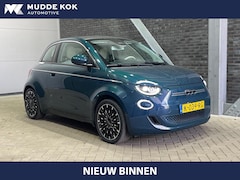 Fiat 500 C - La Prima 42 kWh | Vol-Leder | Camera | Stoelverwarming | Apple Carplay