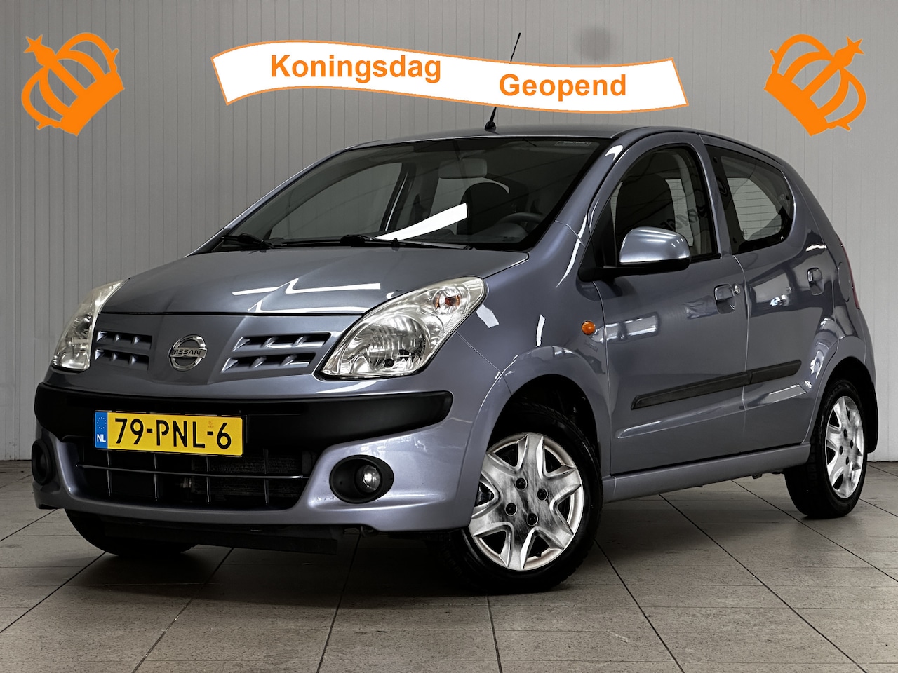 Nissan Pixo - 1.0 Acenta/ Airco!/ C.V.Afstand/ Radio-CD/ Elek.Pakket/ Isofix/ Metallic Lak/ Deelbare Ach - AutoWereld.nl