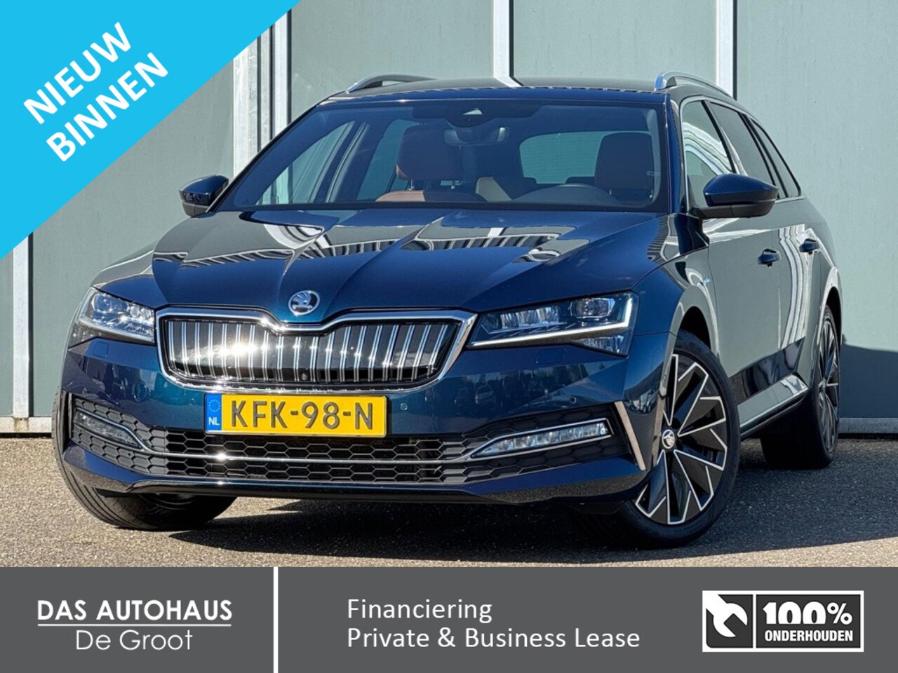 Skoda Superb Combi - 1.4 TSI 218pk iV Laurin & Klement | Stoelventilatie | 360 Camer - AutoWereld.nl