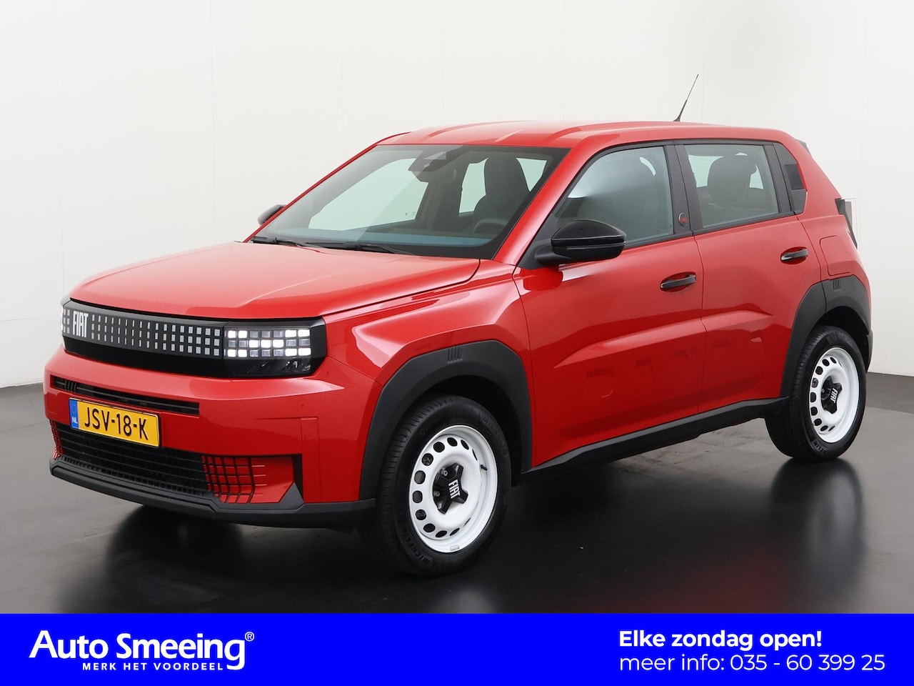 Fiat Grande Panda - RED 11kW 44 kWh | Apple Carplay | Parkeersensor | LED | Zondag Open! - AutoWereld.nl