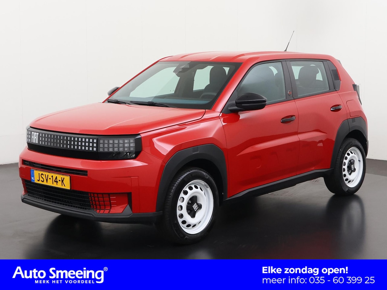 Fiat Grande Panda - RED 11kW 44 kWh | Apple Carplay | Parkeersensor | LED | Zondag Open! - AutoWereld.nl