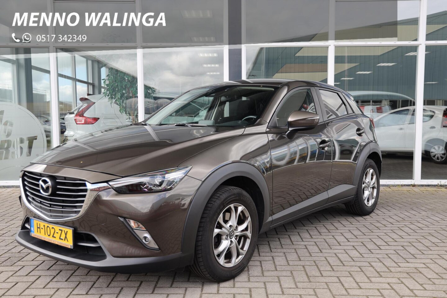Mazda CX-3 - 2.0 SkyActiv-G 120 TS|Automaat|Cruise control|Trekhaak|Navi|Stoelverwarming| - AutoWereld.nl