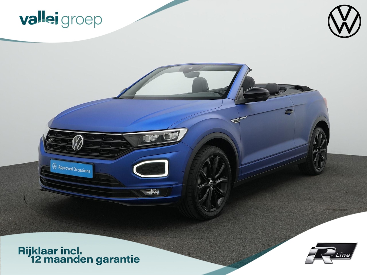 Volkswagen T-Roc Cabrio - 1.5 TSI 150 pk DSG R-Line | Trekhaak | Stuur-/stoelverwarming | Navigatie | Adaptive Cruis - AutoWereld.nl