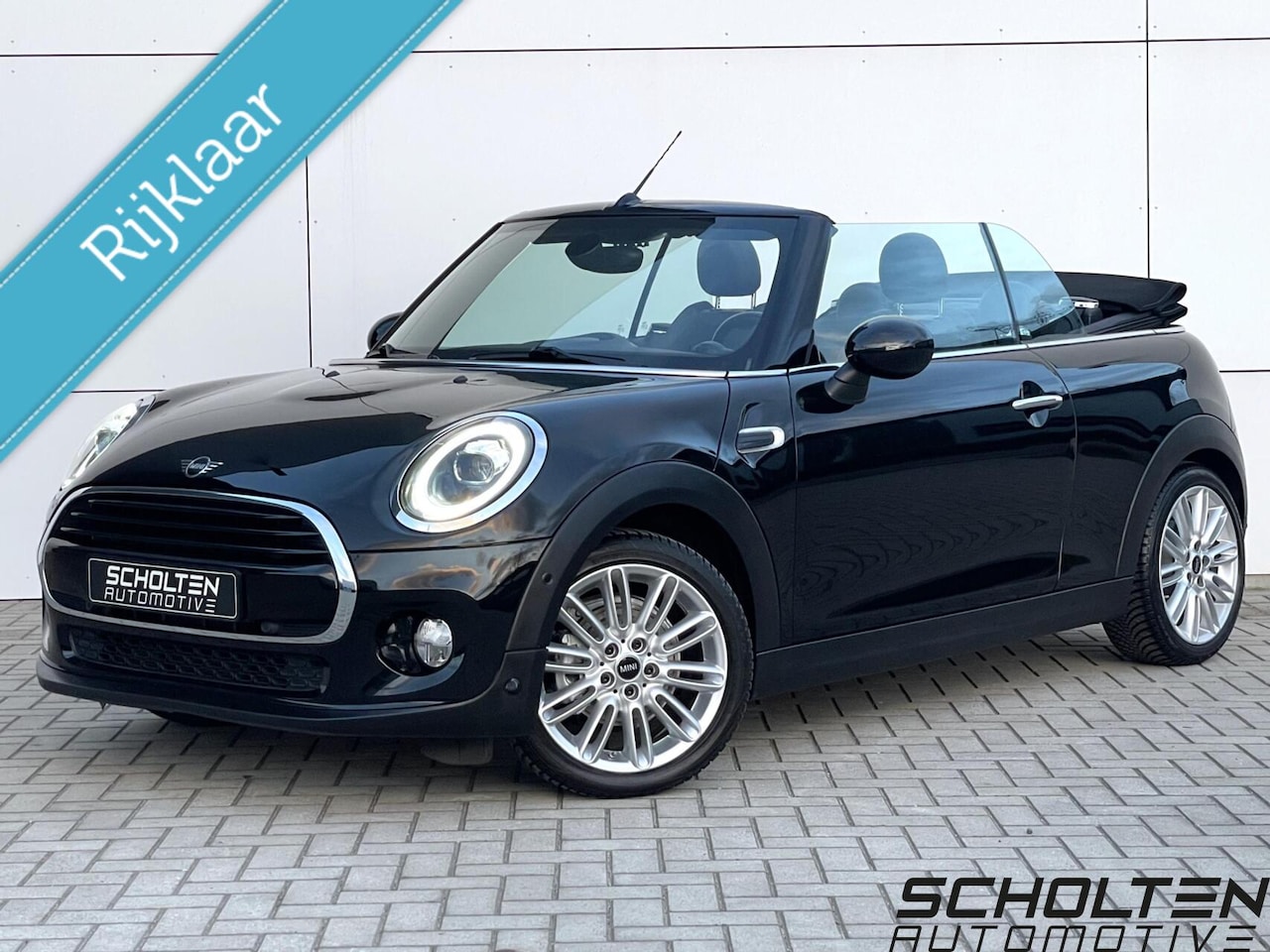 MINI Cabrio - 1.5 Cooper Chili Leder Carplay LED Facelift Navi Professional PDC Stoelverwarming - AutoWereld.nl