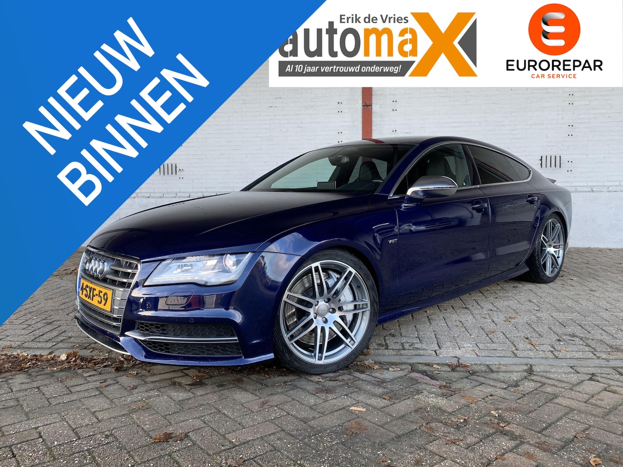 Audi A7 Sportback - 4.0 TFSI S7 quattro |420PK!|Memory!|NAP!| - AutoWereld.nl