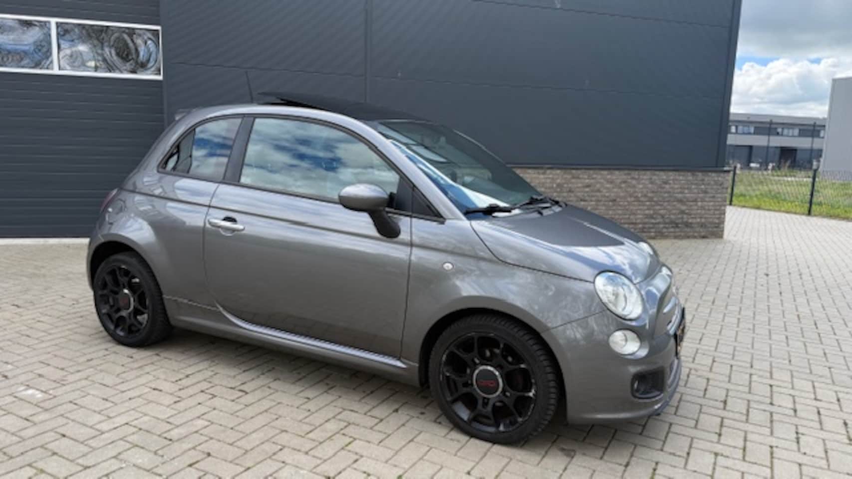 Fiat 500 - 0.9 TwinAir 500S Panoramadak / Automaat / leren bekleding ! - AutoWereld.nl