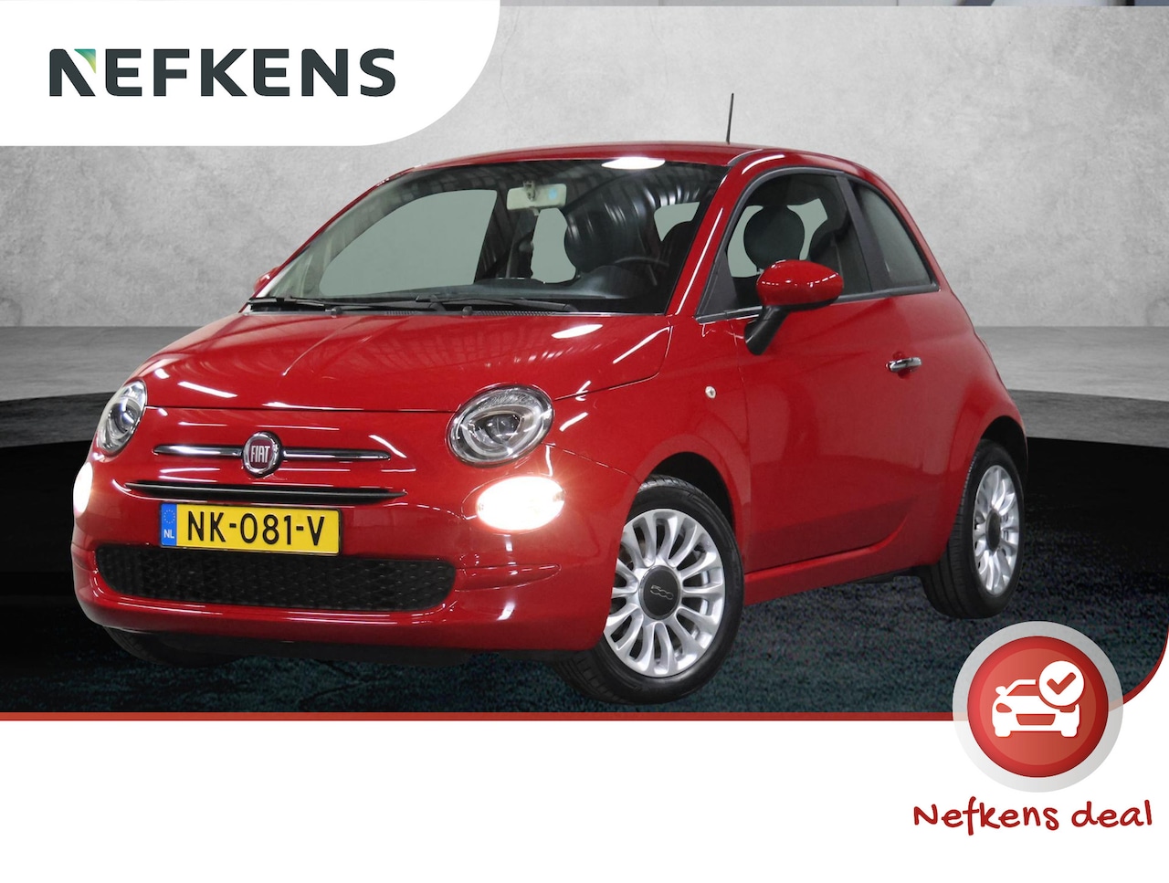 Fiat 500 - 0.9 TwinAir Turbo Popstar | 1ste eigenaar | AUTOMAAT | Airco | LMV | DAB Radio | Start/Sto - AutoWereld.nl