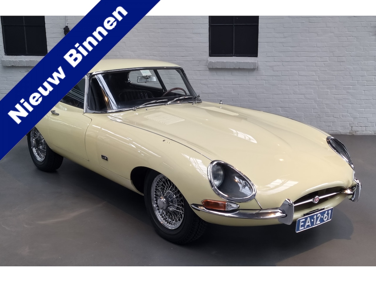 Jaguar E-type - 4.2 Coupe Origineel nederlandse auto! Prachtig originele staat. - AutoWereld.nl