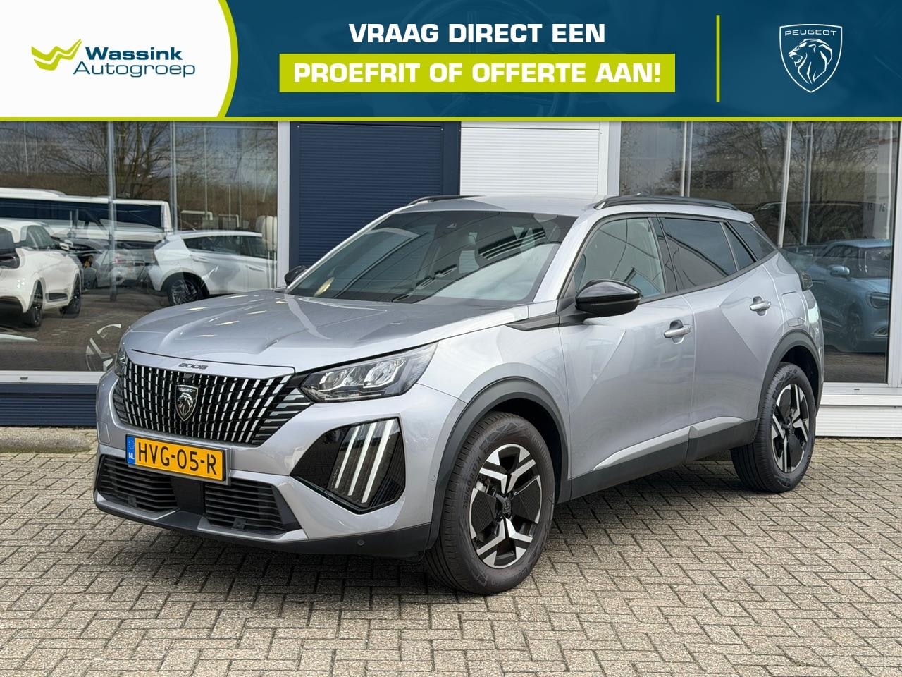 Peugeot 2008 - New 1.2 Hybrid 145PK e-DCS6 Allure | Automaat | Cruise Control | Climate Control | Navigat - AutoWereld.nl