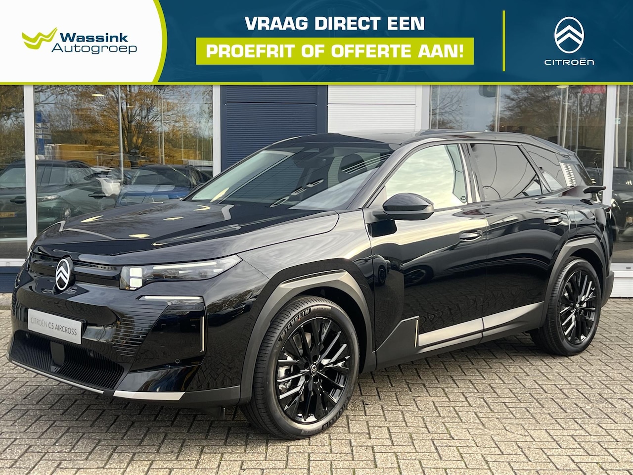 Citroën C5 Aircross - 73 kWh 210pk Comfort range Max | Warmtepomp | Panoramisch schuif-kanteldak | Navigatie | C - AutoWereld.nl