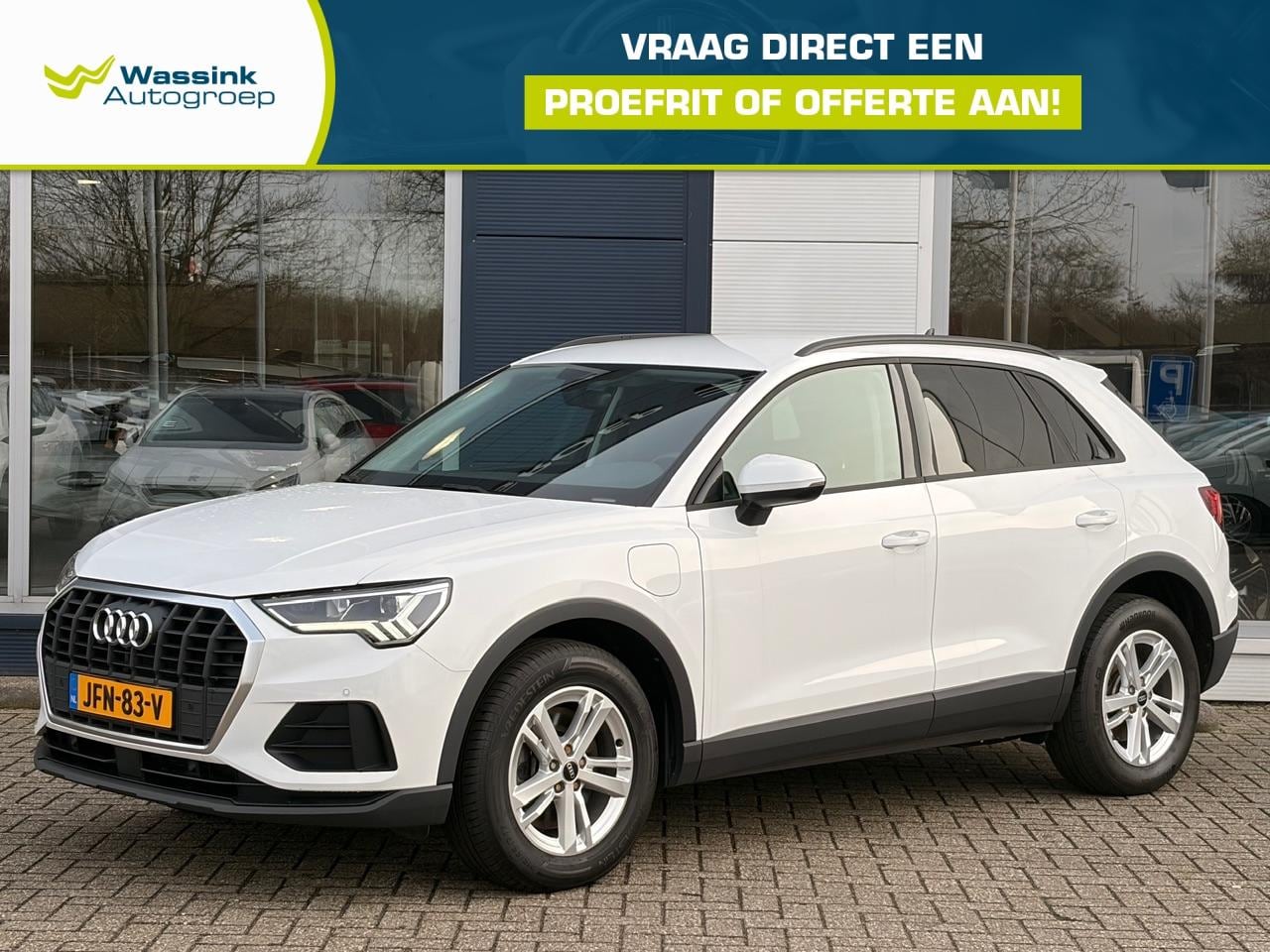 Audi Q3 - 45 TFSI 245pk PHEV S-tronic Automaat | Navigatie | Camera | Elektrisch verstelbare stoelen - AutoWereld.nl