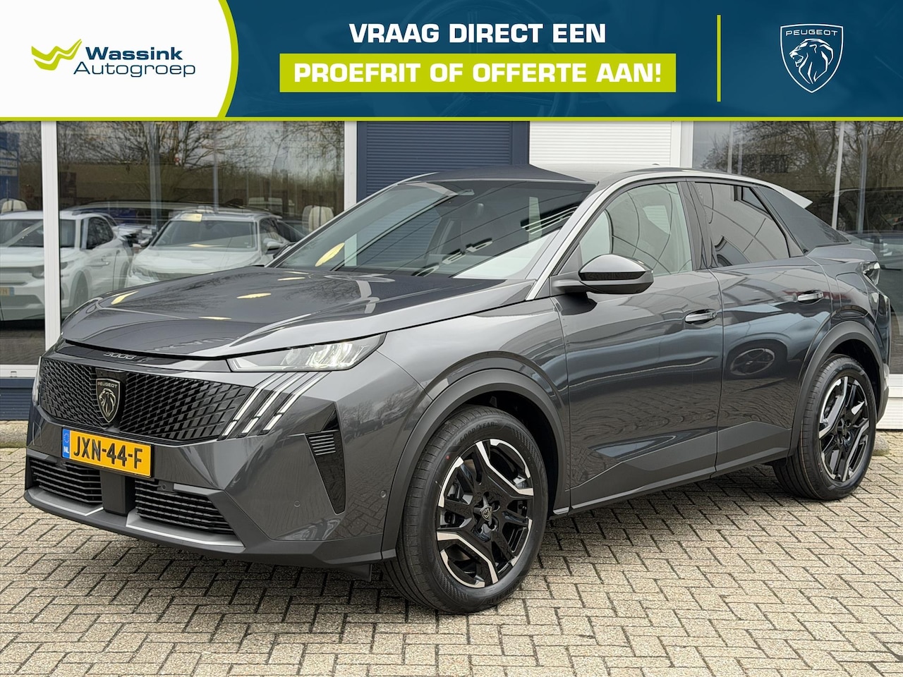 Peugeot e-3008 - EV 96 kWh 230pk Long Range Allure | Warmtepomp | Trekhaak | Stoelverwarming | Navigatie | - AutoWereld.nl