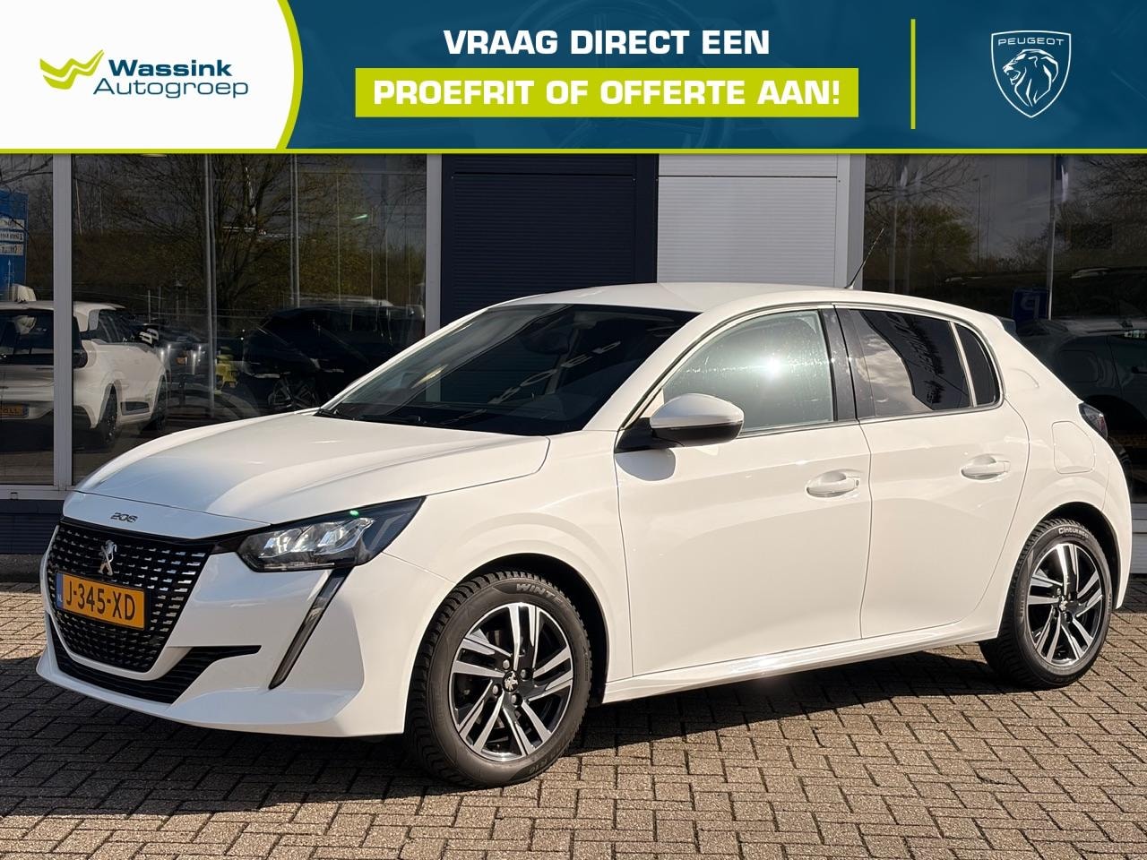 Peugeot 208 - 1.2 Blue Lease 100pk Allure | Navigatie | Parkeersensoren | Climate Control | Cruise Contr - AutoWereld.nl
