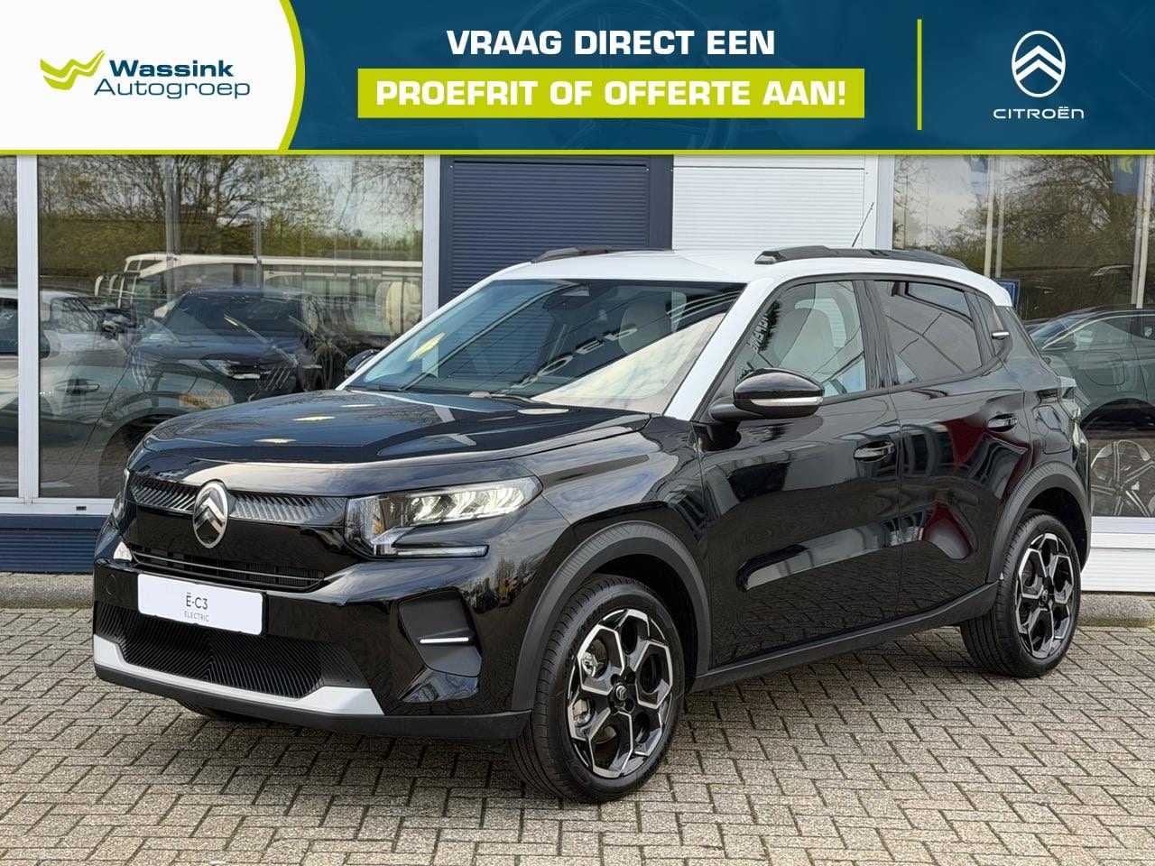 Citroën ë-C3 - EV 44kWh 113pk Comfort Range Max | Navigatie | Cruise Control | Climate Control | Camera | - AutoWereld.nl