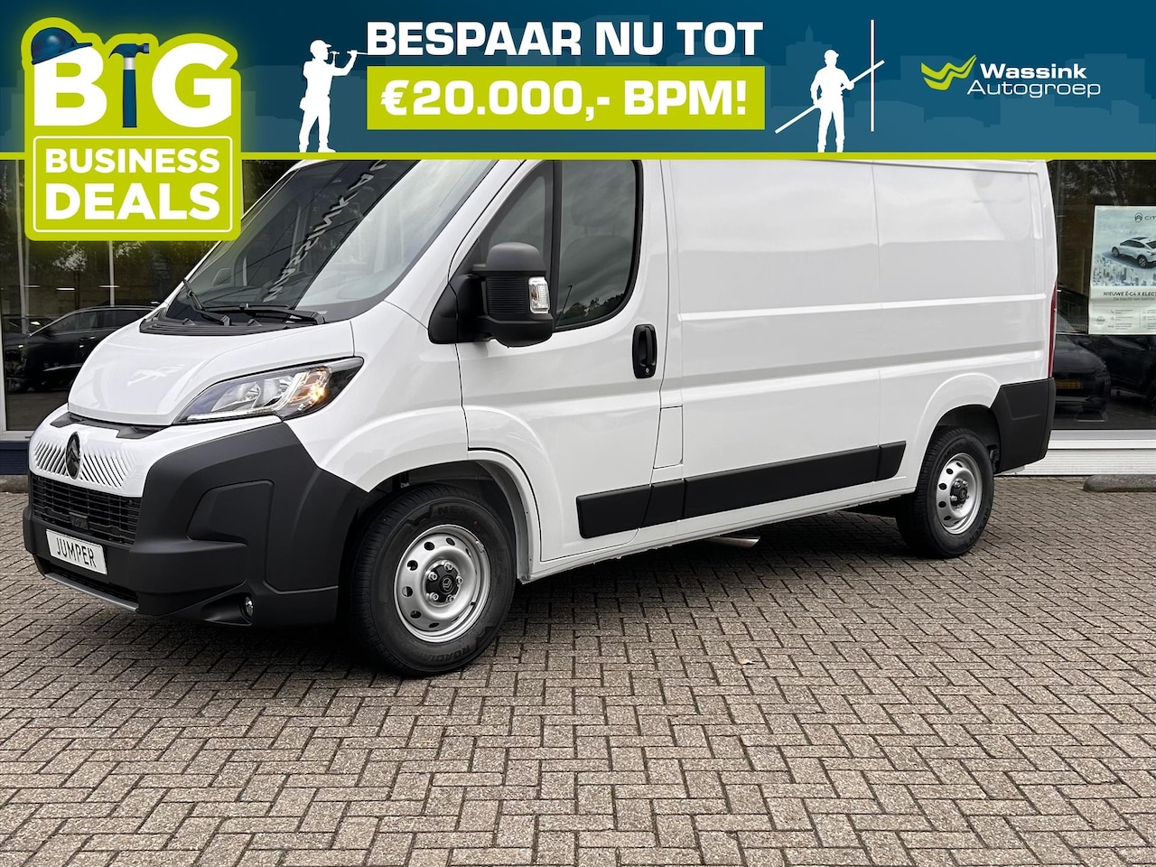 Citroën Jumper - GB 2.2 BlueHDi 140pk L2 Automaat | Navigatie | Airco | Parkeercamera Achter | Pakket Techn - AutoWereld.nl