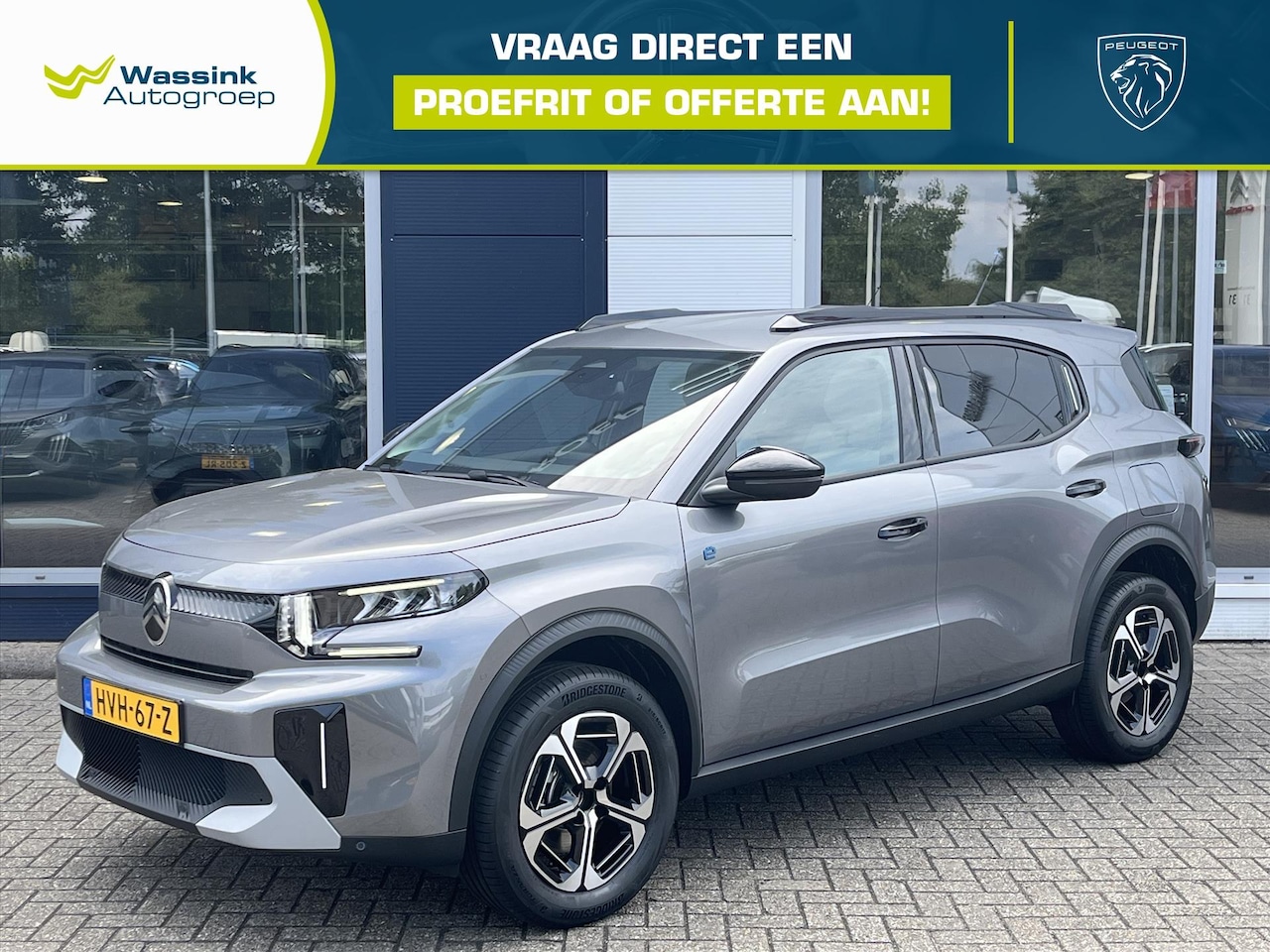 Citroën Ë-C3 Aircross - EV 44kWh 113pk Max | Navigatie | Climate control | Cruise control | Parkeer camera | Apple - AutoWereld.nl