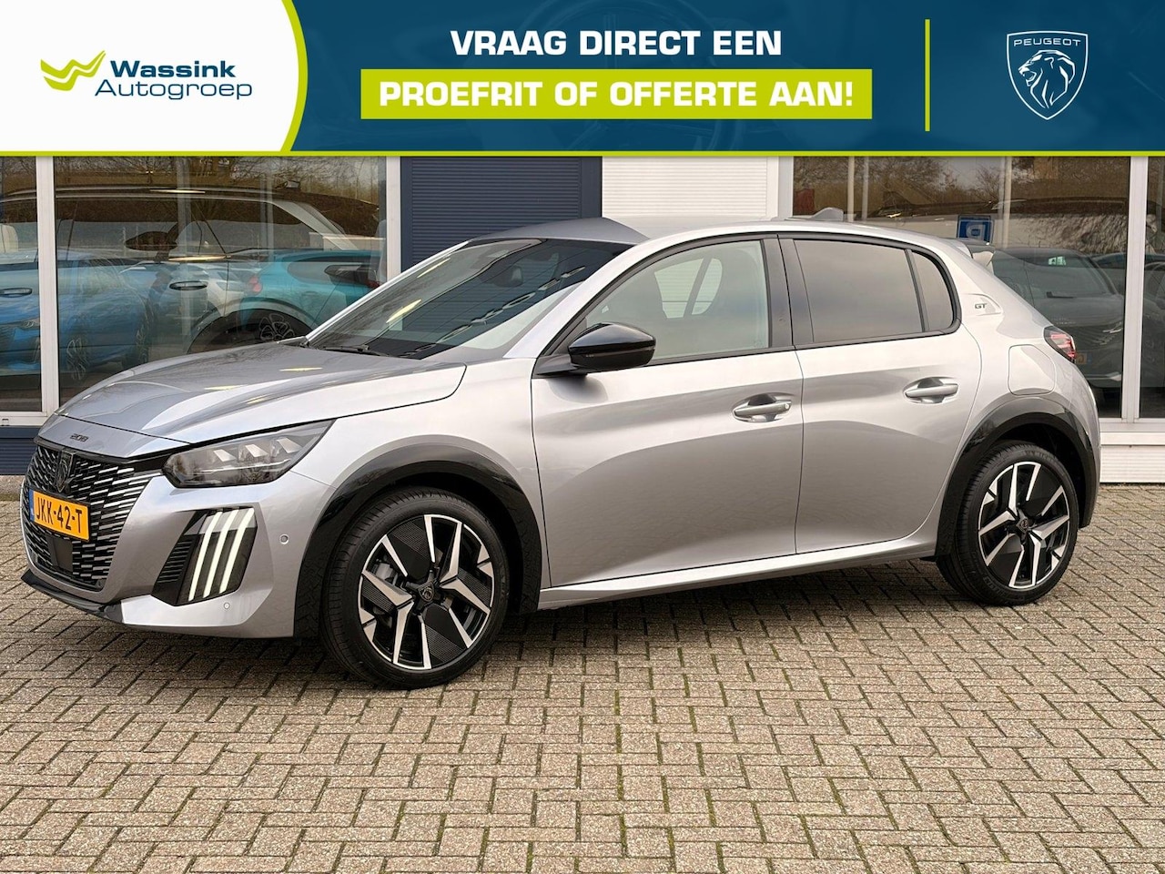 Peugeot 208 - 1.2 Hybrid 110 e-DCS6 GT | Automaat | Navigatie | Parkeercamera | Apple Carplay/Android Au - AutoWereld.nl