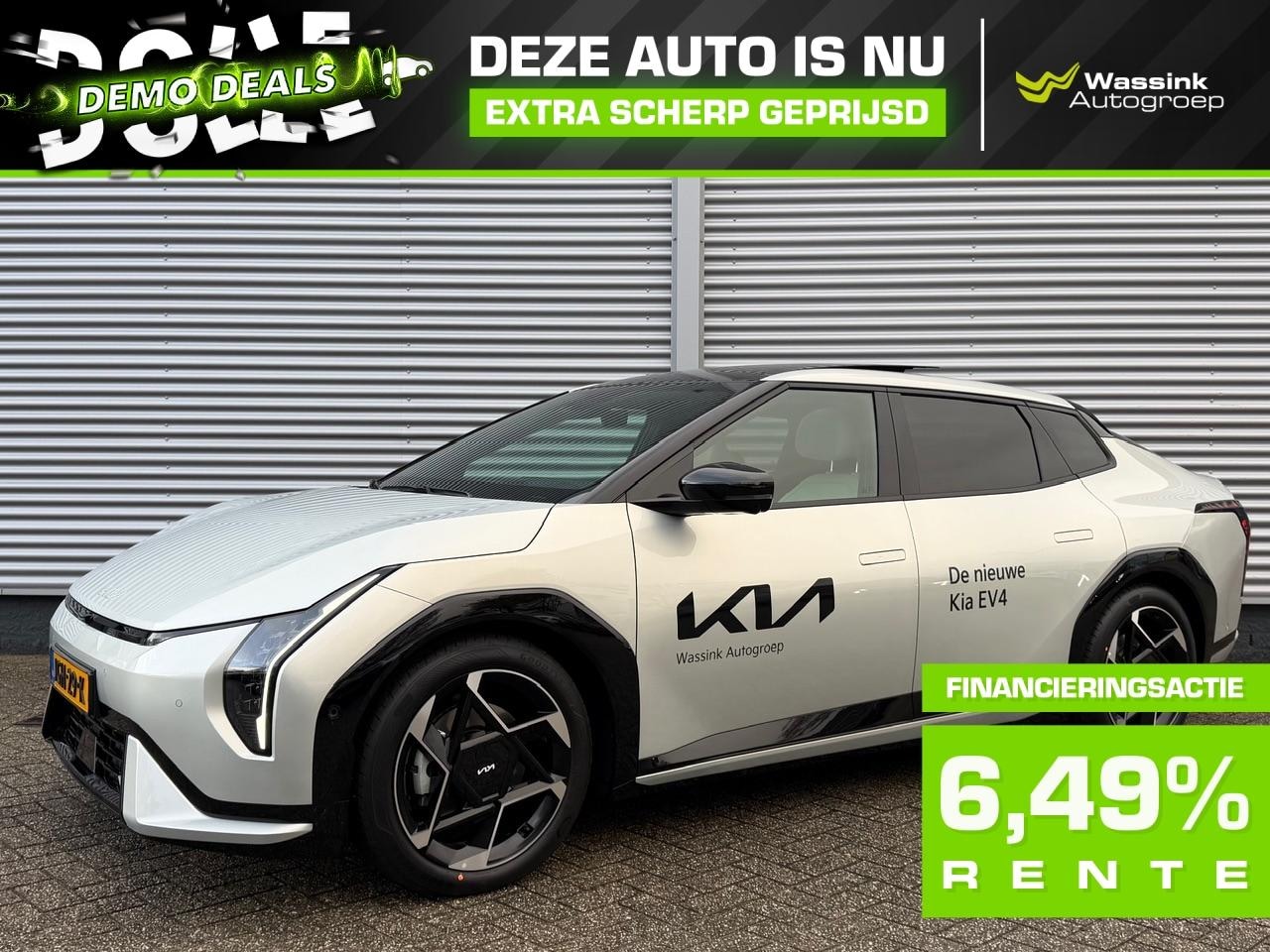 Kia EV4 Fastback - 81,4 kWh 204PK GT-PlusLine | Stoelventilatie | Memory | Schuif/Kanteldak | 360 Camera | - AutoWereld.nl